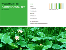 Tablet Screenshot of gartengestalter.eu